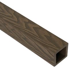 Балясина ДПК 3D фактура дерева Latitudo (Латитудо) EasyDecking Wood-X Венге 50х50х2810 мм, 26377