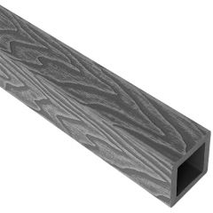 Балясина ДПК 3D фактура дерева Latitudo (Латитудо) EasyDecking Wood-X Серый 50х50х2810 мм, 27118