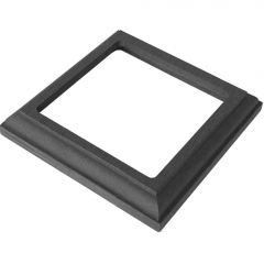 Юбка столба ДПК Latitudo (Латитудо) EasyDecking Wood-X Черное дерево 140х140 мм, 27127