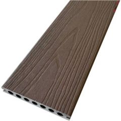 Террасная доска ДПК двухсторонняя пустотелая 3D шовная Latitudo (Латитудо) EasyDecking Co-extrusion Chestnut 21х145х3010-4010 мм