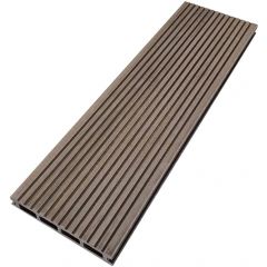 Террасная доска ДПК двухсторонняя пустотелая шовная Вельвет Latitudo (Латитудо) Optima Венге 24х146х3000-4000-6000 мм