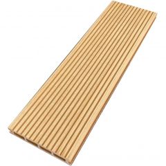 Террасная доска ДПК двухсторонняя пустотелая шовная Вельвет Latitudo (Латитудо) Optima Орех 24х146х3000-4000-6000 мм