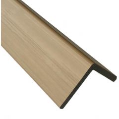 Уголок ДПК гладкая поверхность с переливом цветов Latitudo (Латитудо) EasyDecking Co-extrusion Oak 57х57х3010 мм, 25846