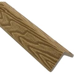 Уголок ДПК 3D фактура дерева Latitudo (Латитудо) EasyDecking Wood-X Дуб 50х50х3010 мм, 27422