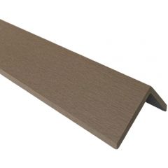 Уголок ДПК шлифованный Latitudo (Латитудо) EasyDecking Wood-X Венге 50х80х3010 мм, 26439