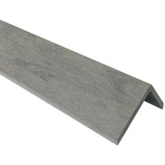 Уголок ДПК шлифованный Latitudo (Латитудо) EasyDecking Wood-X Серый Микс 50х80х3010 мм, 26437