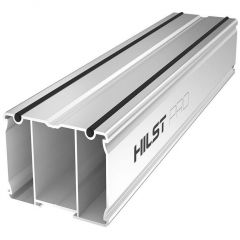 Лага алюминиевая Hilst (Хилст) Joist Pro Premium двухсторонняя с технологией фиксации к регулируемым опорам Click Fix 40х60х4000 мм