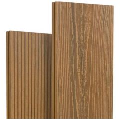 Террасная доска ДПК двухсторонняя пустотелая шовная EasyDecking (ИзиДекинг) Вуд-Икс Тик Микс 23х146х4010 мм шт, 26404