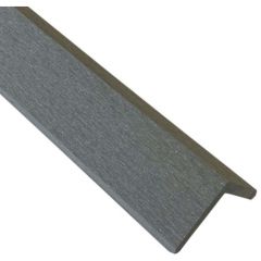 Уголок ДПК шлифованный EasyDecking (ИзиДекинг) Вуд-Икс Серый 53х53х3010 мм шт, 27424