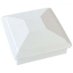 Крышка для столба ДПК EasyDecking (ИзиДекинг) Белый 100х100 мм шт, 24723