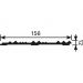 Панель Cosca Decor (Коска) RP005, 156х12, 2800 мм, Экополимер