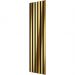 Комплект акустических панелей Cosca Decor (Коска) Эмираты, черный войлок, 1200х300х19 мм, рейки Экополимер, желтое золото 2 шт. 00-00079722