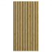 Акустическая панель Cosca Decor (Коска) Сканди черный войлок, 1200х600х19 мм, рейки МДФ, дуб медный 00-00074684