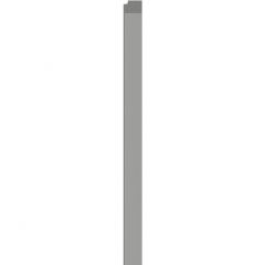 Планка правая VOX (ВОКС) Linerio L-Line Grey 2650х32х21 мм, 6054534