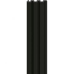 Панель стеновая реечная VOX (ВОКС) Linerio L-Line Black 2650х160х12 мм, 6061465