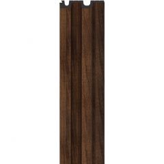 Панель стеновая реечная VOX (ВОКС) Linerio L-Line Chocolate 2650х122х21 мм, 6034333