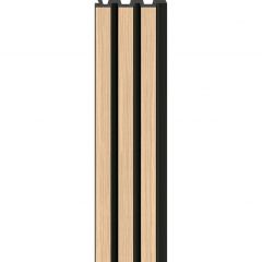 Панель стеновая реечная VOX (ВОКС) Linerio L-Line Natural Black 2650х160х12 мм, 6063129