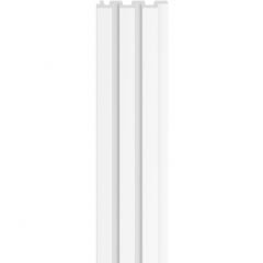 Панель стеновая реечная VOX (ВОКС) Linerio L-Line White 2650х160х12 мм, 6054501