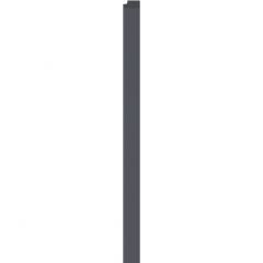 Планка правая VOX (ВОКС) Linerio L-Line Anthracite 2650х26х12 мм, 6054512