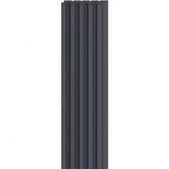 Панель стеновая реечная VOX (ВОКС) Linerio S-Line Anthracite 2650х122х12 мм, 6054506