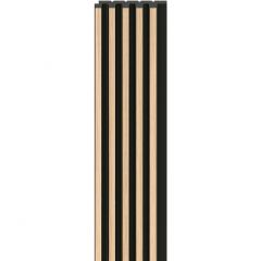 Панель стеновая реечная VOX (ВОКС) Linerio S-Line Natural Black 2650х122х12 мм, 6063144