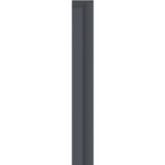 Планка левая VOX (ВОКС) Linerio L-Line Anthracite 2650х61х21 мм, 6054536