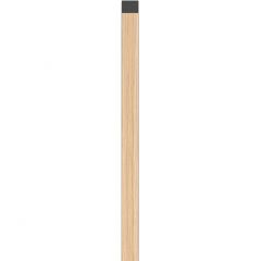 Планка универсальная VOX (ВОКС) Linerio U-Trim S/M Line Natural Black 2650х25х12 мм, 6063148