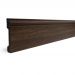 Плинтус Decor-Dizayn (Декор-Дизайн) 2400x79x13 мм, Коллекция Плинтусы 005, Коричневый, Полистирол, 005-73SH
