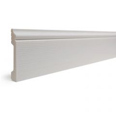 Плинтус Decor-Dizayn (Декор-Дизайн) 2400x79x13 мм, Коллекция Плинтусы 005, Серый, Полистирол, 005-75