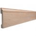 Плинтус Decor-Dizayn (Декор-Дизайн) 2400x79x13 мм, Коллекция Плинтусы 005, Бежевый, Полистирол, 005-76SH