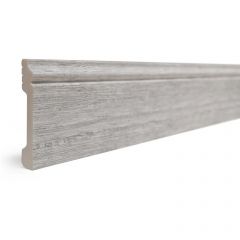 Плинтус Decor-Dizayn (Декор-Дизайн) 2400x79x13 мм, Коллекция Плинтусы 005, Серый, Полистирол, 005-89SH