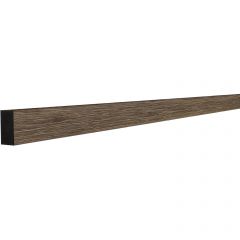 Молдинг Decor-Dizayn (Декор-Дизайн) 3000х20х10 мм, Коричневый, Полистирол, 610-66SH