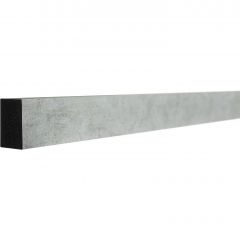 Молдинг Decor-Dizayn (Декор-Дизайн) 3000х20х20 мм, Серый, Полистирол, 611-25