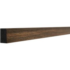 Молдинг Decor-Dizayn (Декор-Дизайн) 3000х20х20 мм, Коричневый, Полистирол, 611-73SH