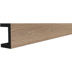 Молдинг Decor-Dizayn (Декор-Дизайн) 3000х50х30 мм, Коричневый, Полистирол, 613-90SH