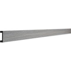 Молдинг Decor-Dizayn (Декор-Дизайн) 3000х40х15 мм, Серый, Полистирол, 618-80SH