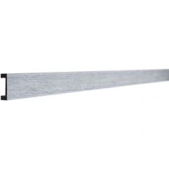 Молдинг Decor-Dizayn (Декор-Дизайн) 3000х40х15 мм, Серый, Полистирол, 618-89SH