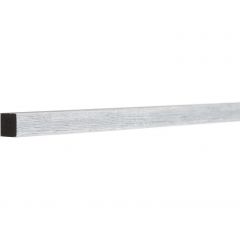 Молдинг Decor-Dizayn (Декор-Дизайн) 3000х20х20 мм, Серый, Полистирол, 622-89SH