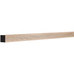 Молдинг Decor-Dizayn (Декор-Дизайн) 3000х20х20 мм, Бежевый, Полистирол, 622-90SH
