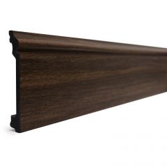 Плинтус Decor-Dizayn (Декор-Дизайн) 2400х100х16 мм, Коллекция Плинтусы 701, Коричневый, Полистирол, 701-73SH