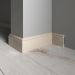 Плинтус Decor-Dizayn (Декор-Дизайн) 2400х100х16 мм, Коллекция Плинтусы 701, Бежевый, Полистирол, 701-74