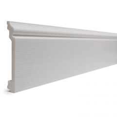 Плинтус Decor-Dizayn (Декор-Дизайн) 2400х100х16 мм, Коллекция Плинтусы 701, Серый, Полистирол, 701-75