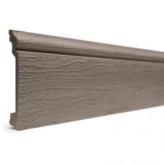 Плинтус Decor-Dizayn (Декор-Дизайн) 2400х100х16 мм, Коллекция Плинтусы 701, Коричневый, Полистирол, 701-80SH