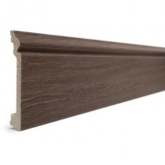 Плинтус Decor-Dizayn (Декор-Дизайн) 2400х100х16 мм, Коллекция Плинтусы 701, Коричневый, Полистирол, 701-81SH