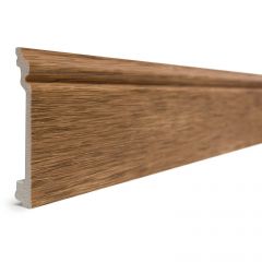 Плинтус Decor-Dizayn (Декор-Дизайн) 2400х100х16 мм, Коллекция Плинтусы 701, Коричневый, Полистирол, 701-83SH