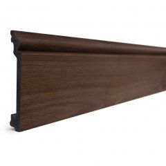 Плинтус Decor-Dizayn (Декор-Дизайн) 2400х100х16 мм, Коллекция Плинтусы 701, Коричневый, Полистирол, 701-88SH