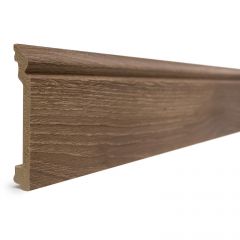 Плинтус Decor-Dizayn (Декор-Дизайн) 2400х100х16 мм, Коллекция Плинтусы 701, Коричневый, Полистирол, 701-92SH