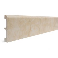 Плинтус Decor-Dizayn (Декор-Дизайн) 2400х80х13 мм, Коллекция Плинтусы 706, Бежевый, Полистирол, 706-10