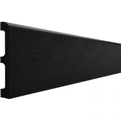 Плинтус Decor-Dizayn (Декор-Дизайн) 2400х80х13 мм, Коллекция Плинтусы 706, Серый, Полистирол, 706-100SH