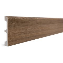 Плинтус Decor-Dizayn (Декор-Дизайн) 2400х80х13 мм, Коллекция Плинтусы 706, Коричневый, Полистирол, 706-92SH